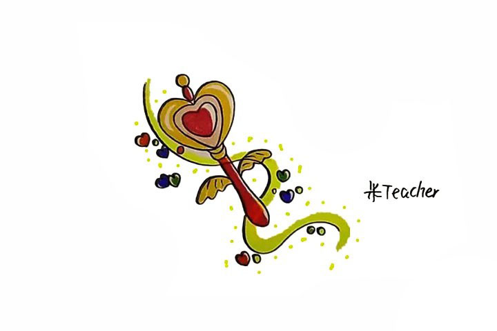 魔法棒简笔画画法步骤