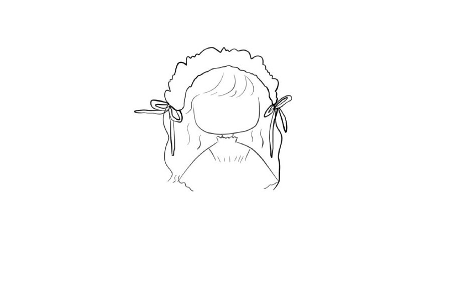 娃娃连衣裙可爱小女孩简笔画教程-图4