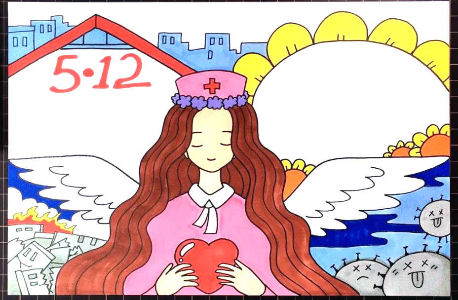 2020年护士节手抄报