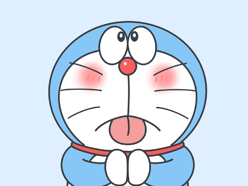 一组可爱哆啦A梦头像简笔画图片-图4