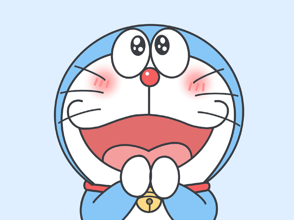 一组可爱哆啦A梦头像简笔画图片-图5