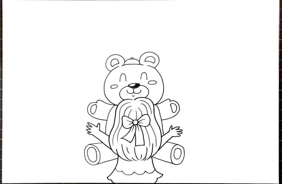 开心的儿童节手抄报图片-图2