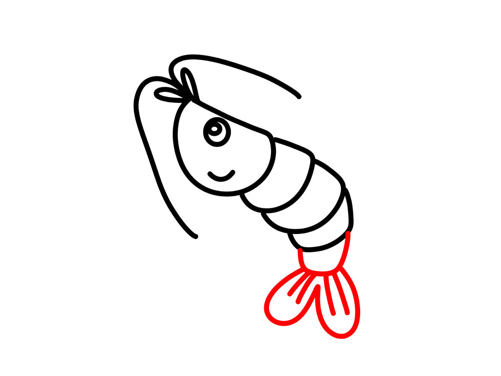 小龙虾简笔画教程-图6