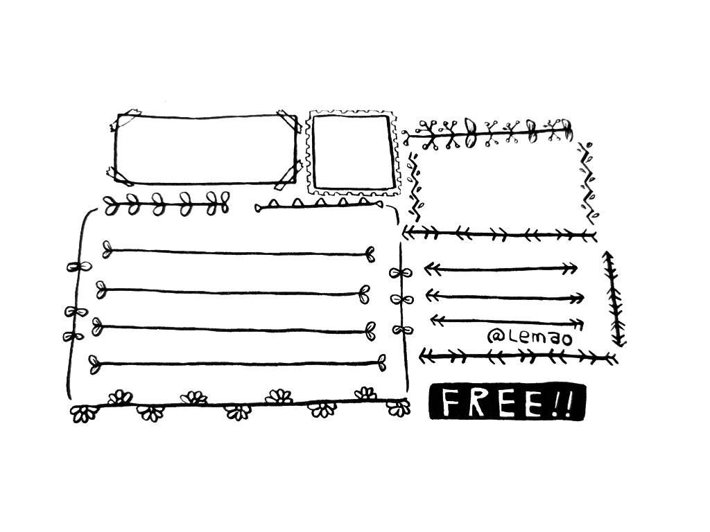 一组简单漂亮的夏天手抄报图片-图6