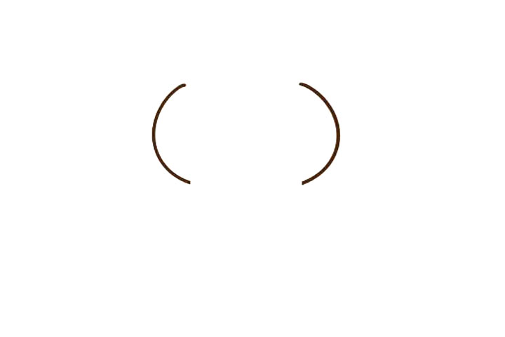 四步画出超人兔斯基简笔画-图1