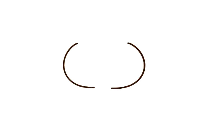 四步画出可爱小毛驴-图1