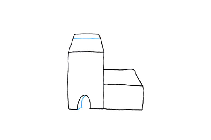 充满童趣的小房子简笔画教程4-图2