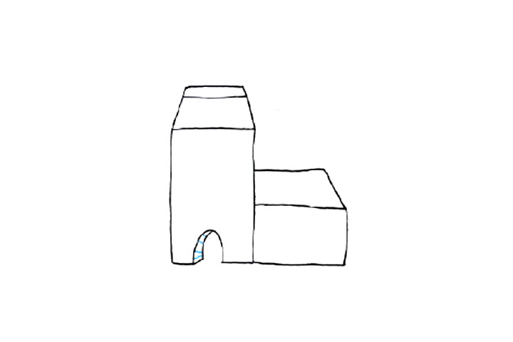 充满童趣的小房子简笔画教程4-图3