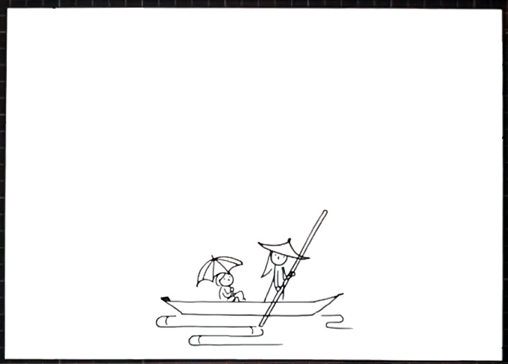 古风夏天手抄报图片-图1