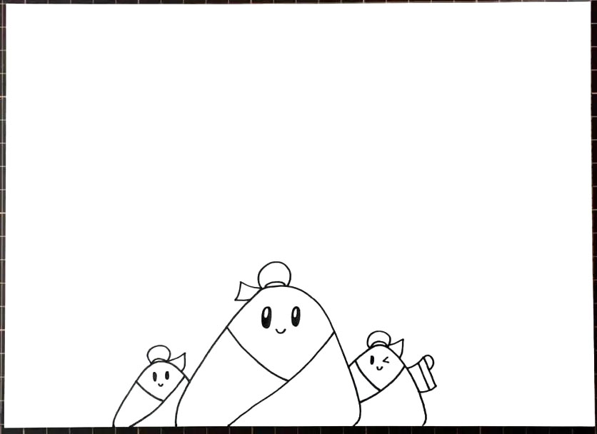 卡通端午节手抄报图片-图1