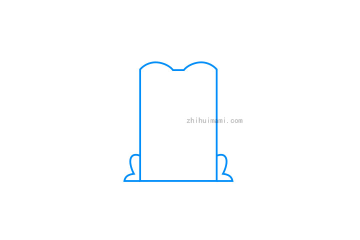 简单元素简笔画之可爱青蛙简笔画教程-图1