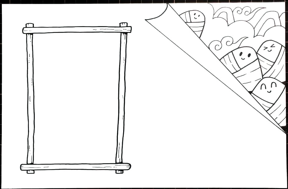 简单的端午节手抄报图片-图3