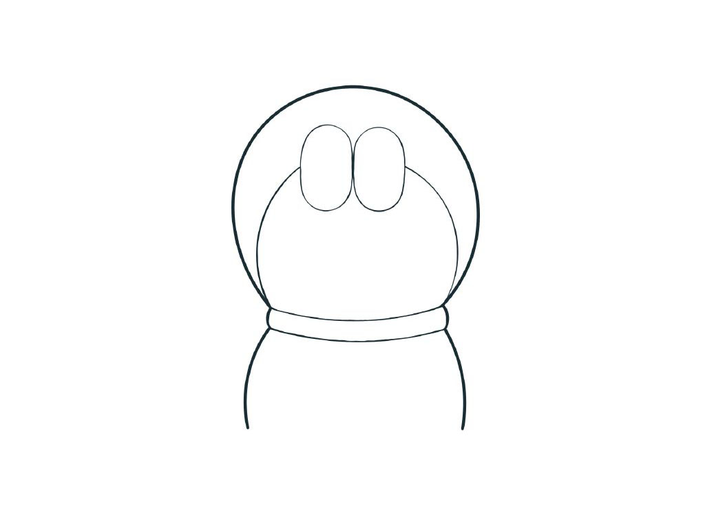 步骤5：把头和脸区分出来。