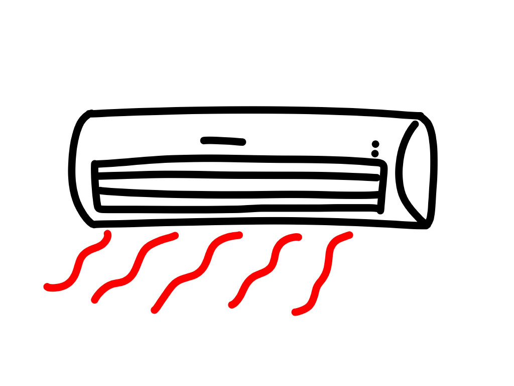 空调简笔画画法步骤-图6