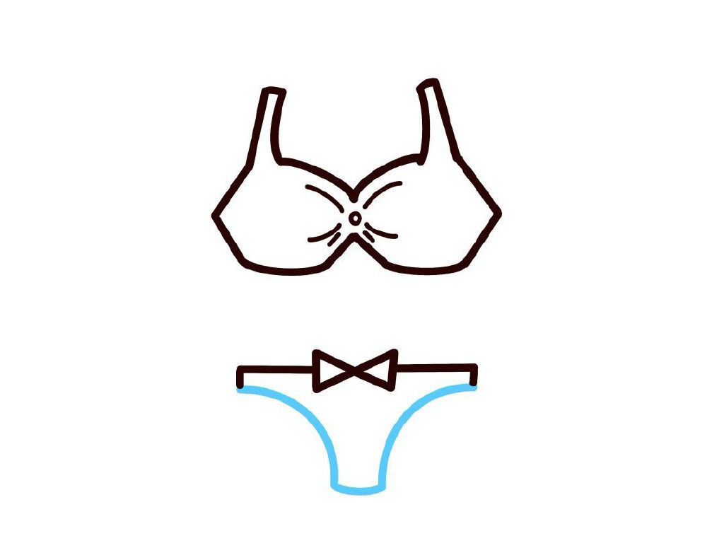 步骤6：完成裤子。