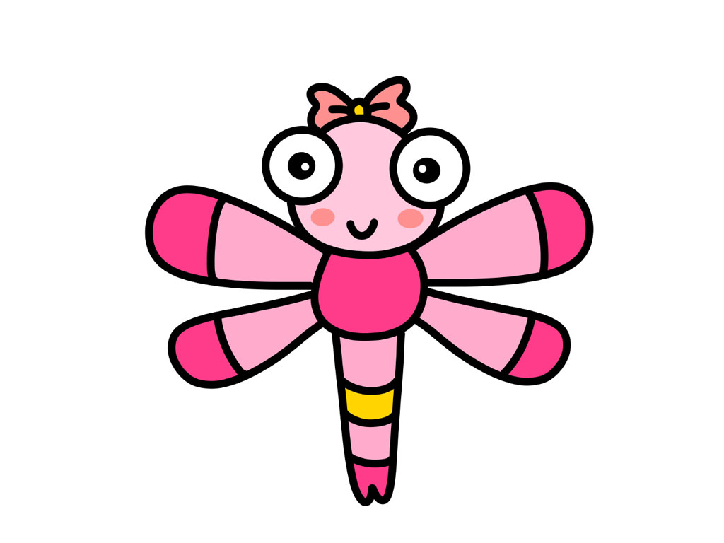 小蜻蜓简笔画图解教程