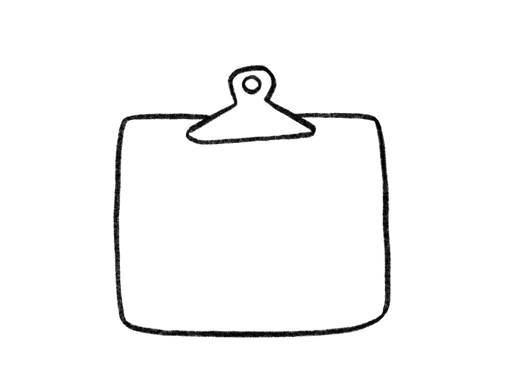 可爱留言板简笔画画法步骤-图2