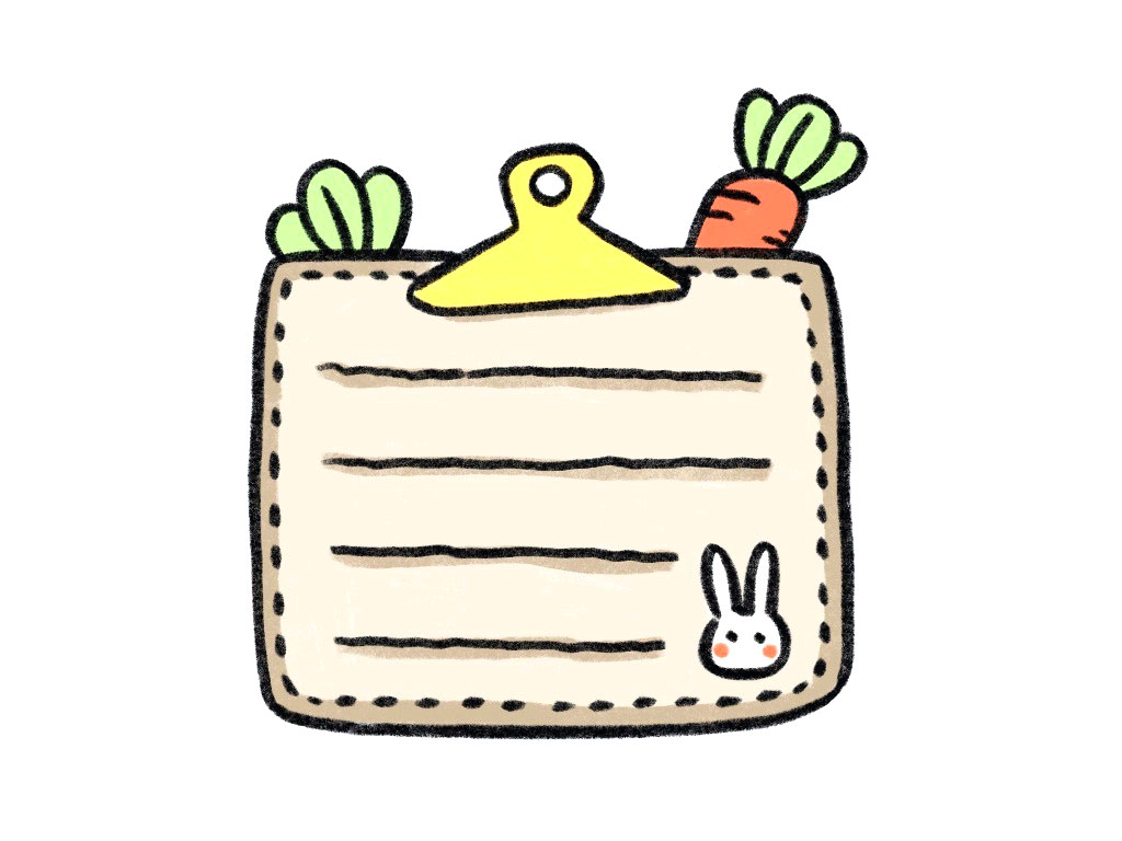 可爱留言板简笔画画法步骤