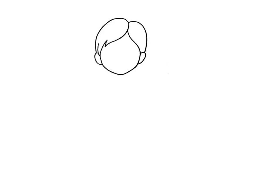 十二星座漫画人物-双子座简笔画-图1