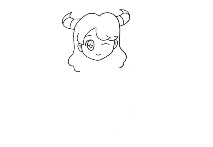 十二星座漫画人物-金牛座简笔画-图2