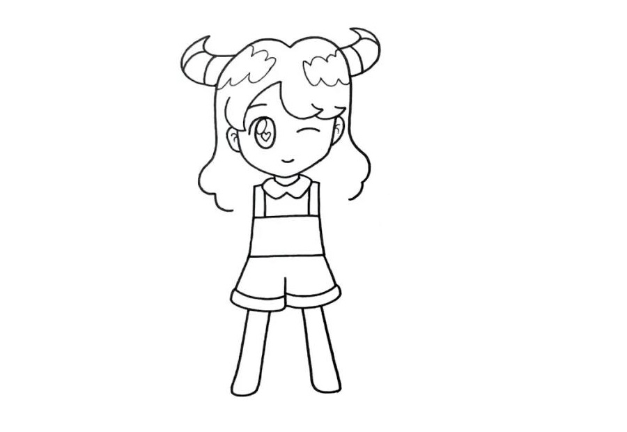 十二星座漫画人物-金牛座简笔画-图3