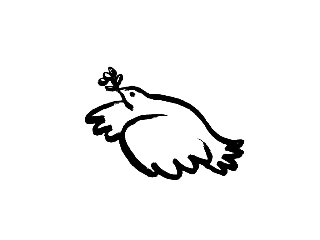 鸽子简笔画图片-图1