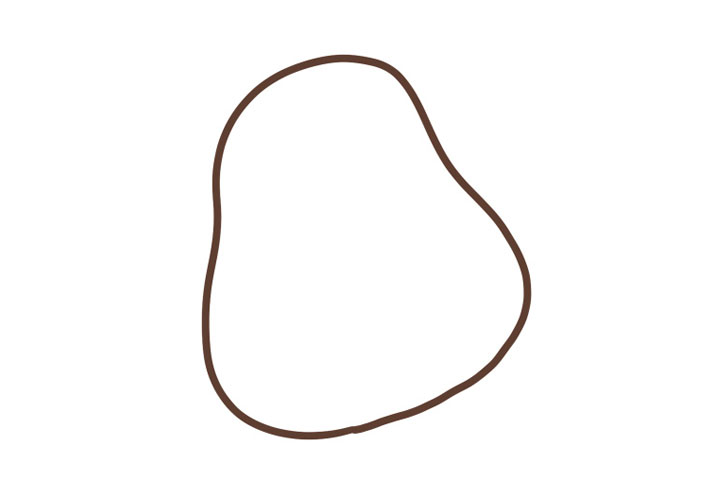 可爱牛油果简笔画教程-图1