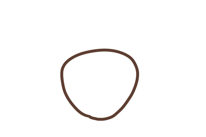 可爱草莓简笔画教程-图1