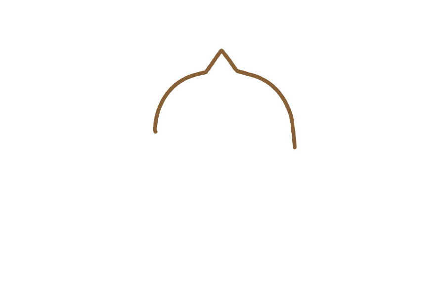 可爱卡通小企鹅简笔画教程-图1