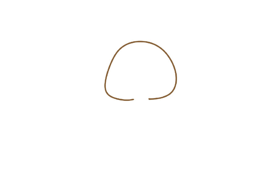 可爱大象简笔画画法详解-图1