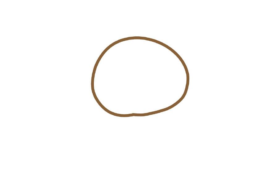 可爱小兔子简笔画教程-图1