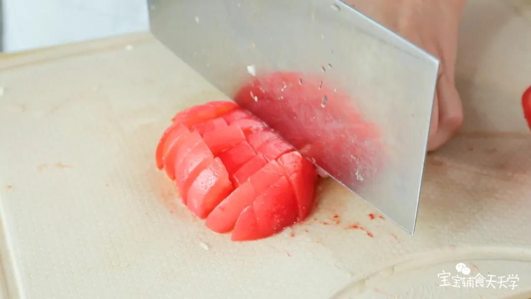 第4步：番茄切丁