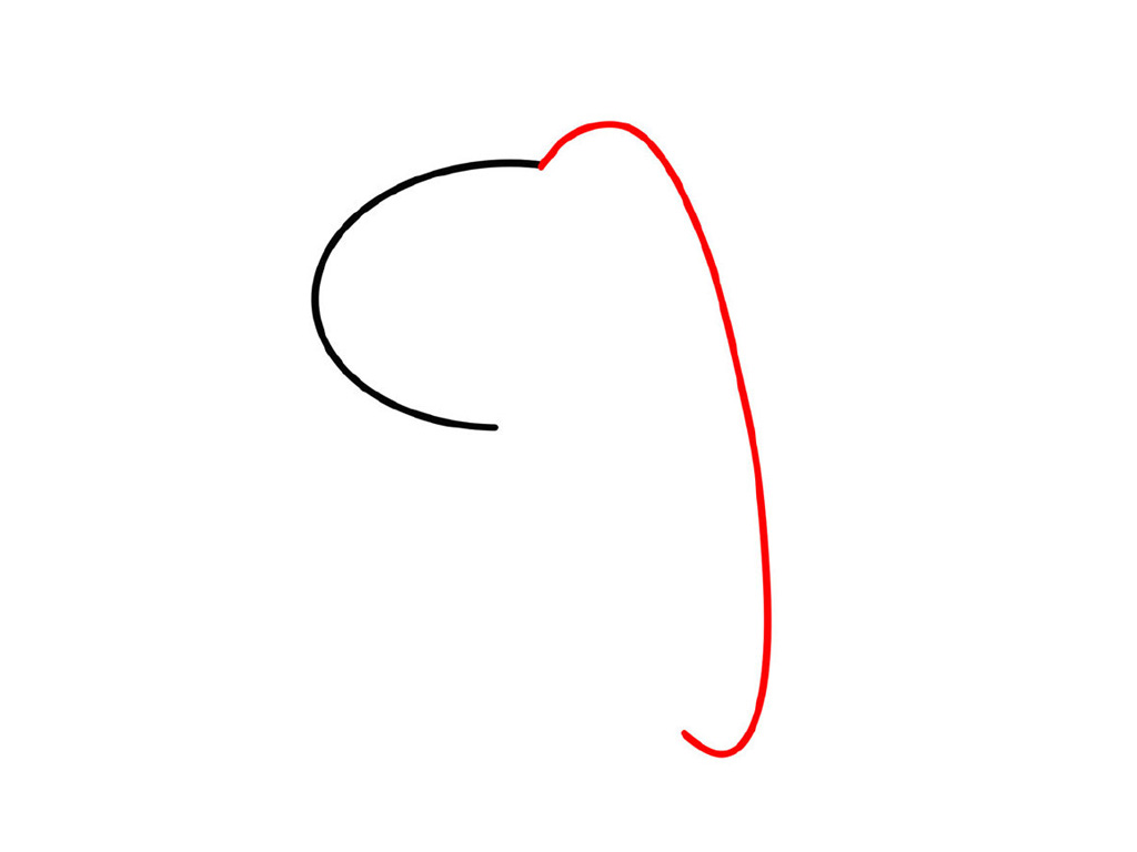 独角兽简笔画图解教程-图2