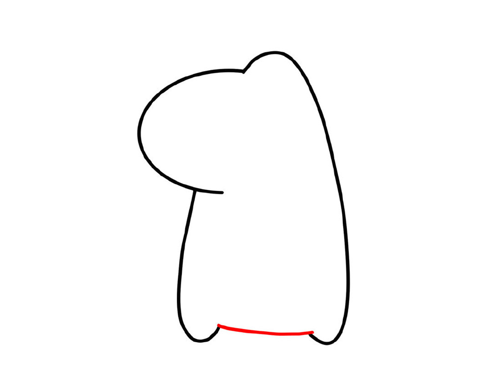 独角兽简笔画图解教程-图4