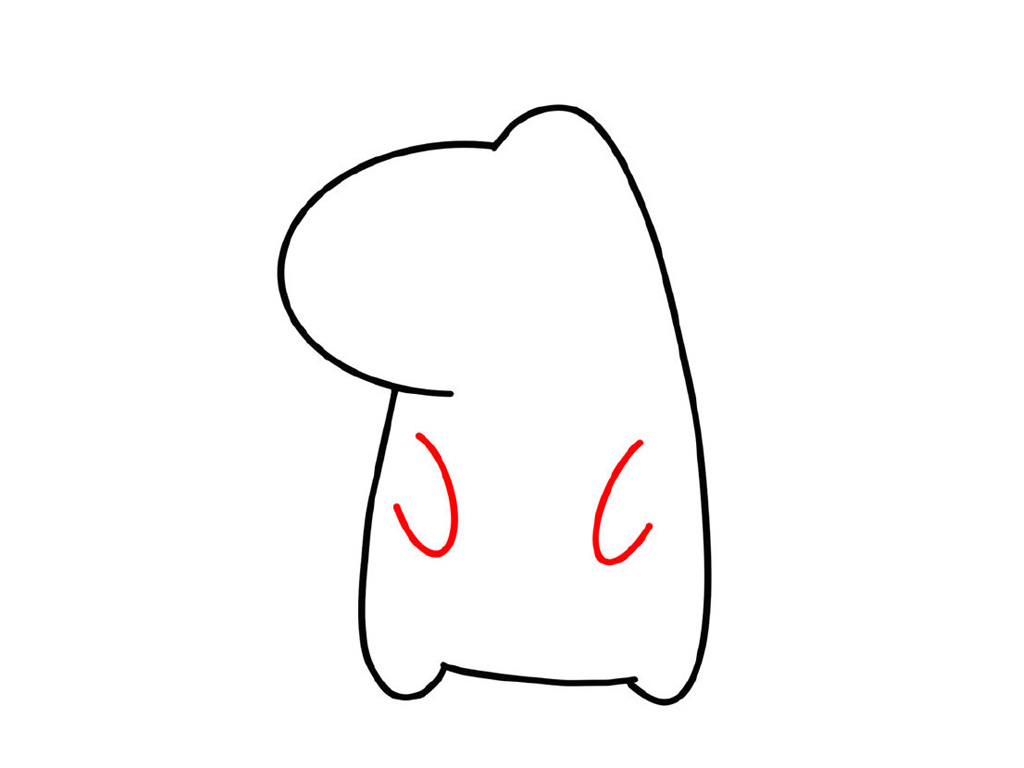 独角兽简笔画图解教程-图5