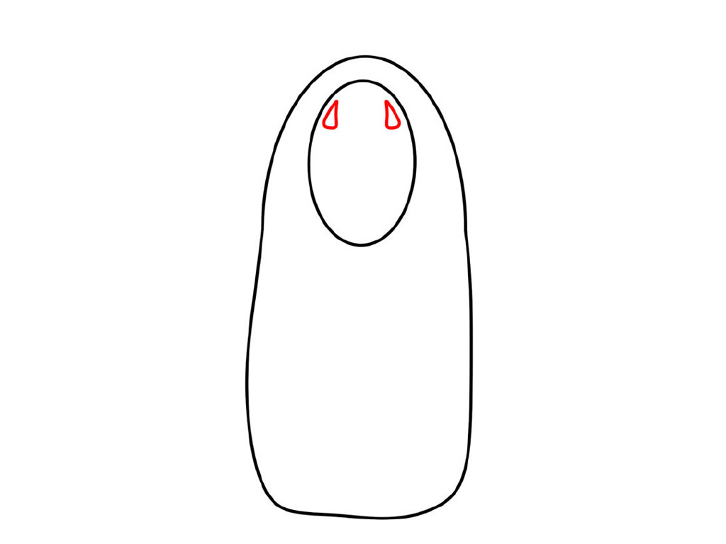 无脸男简笔画画法教程-图4