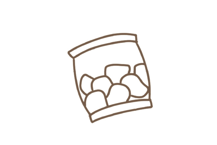 可爱小零食简笔画教程-图2