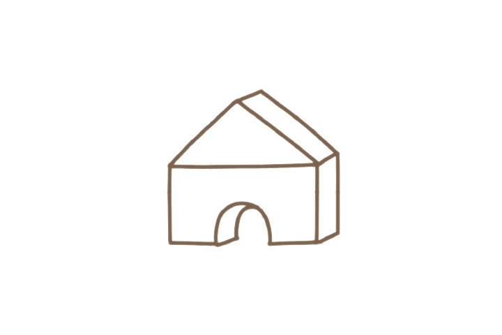 可爱积木简笔画画法教程-图1