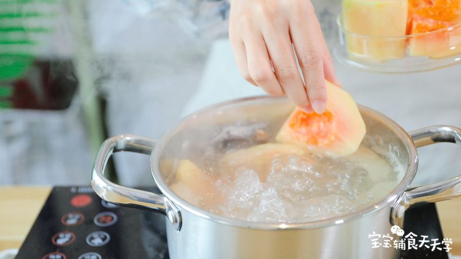 第8步：放入木瓜