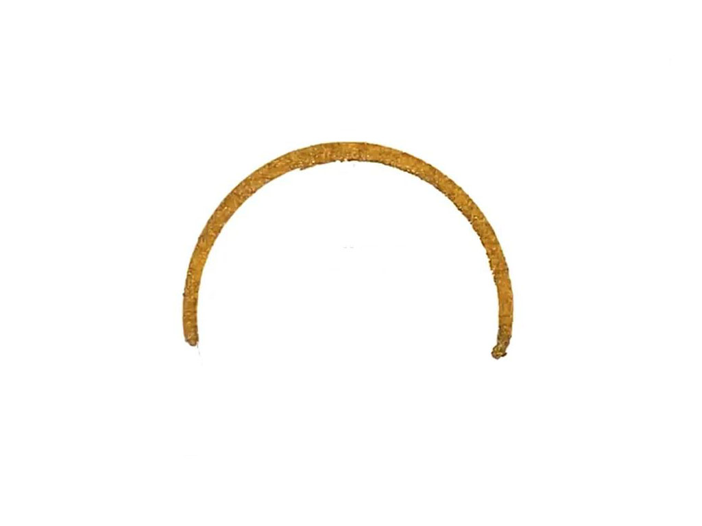 步骤1：首先，选用黄色的笔，可以借助硬币或者其它圆形工具画一个半圆。