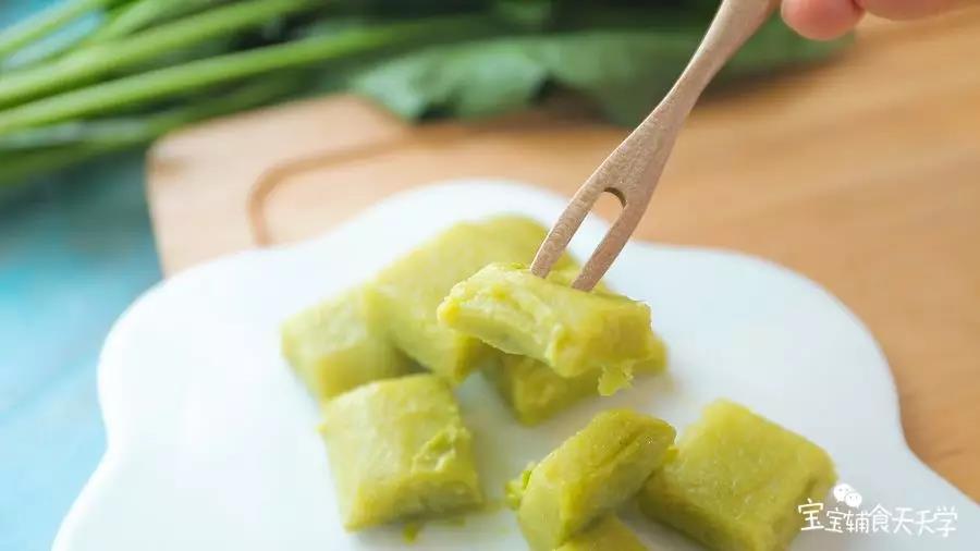 菠菜奶香胚芽米糕