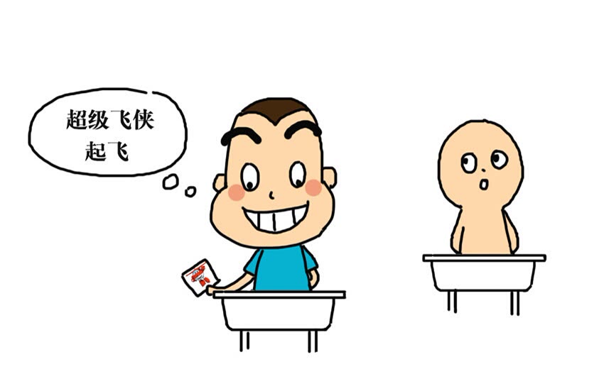 暑假卡通人物简笔画-图9