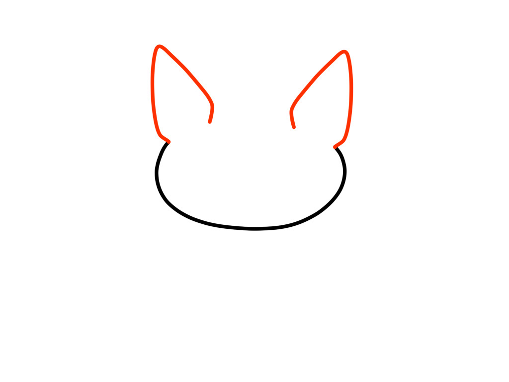 柯基简笔画教程图解-图2