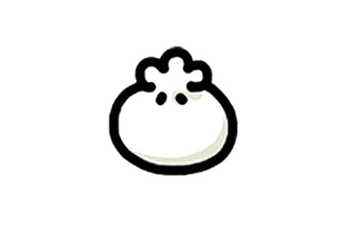 包子简笔画画法教程