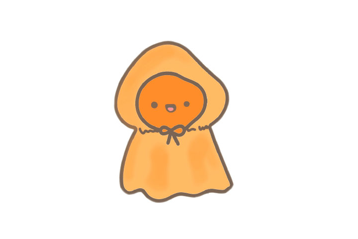 雨衣简笔画画法步骤