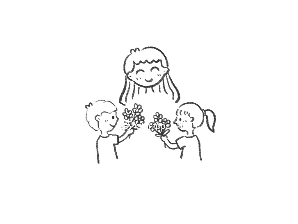 献给最可爱的老师教师节简笔画教程-图5