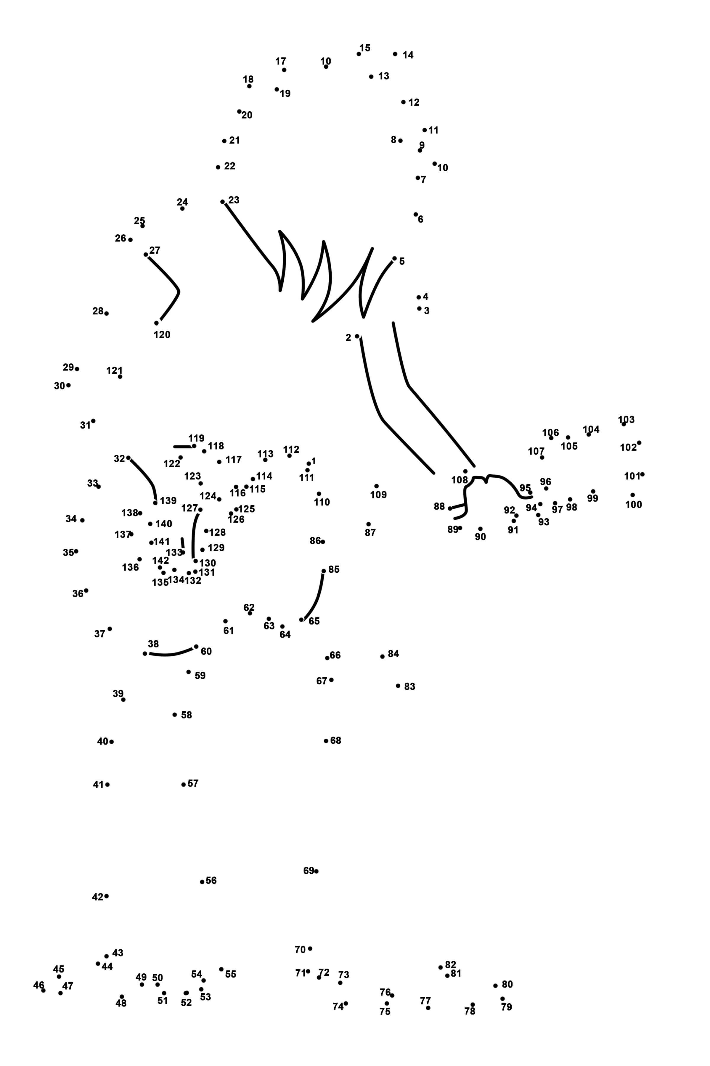 摇滚明星在弹吉他连线画