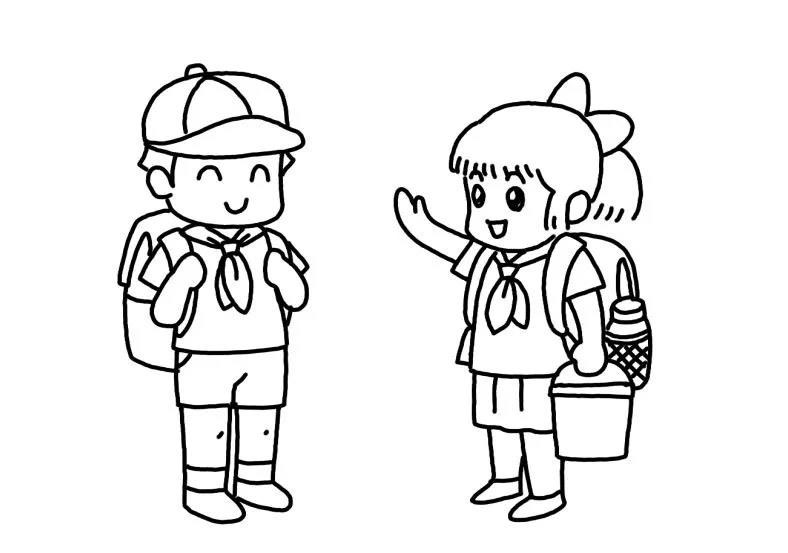 一起来画开学季简笔画吧-图5