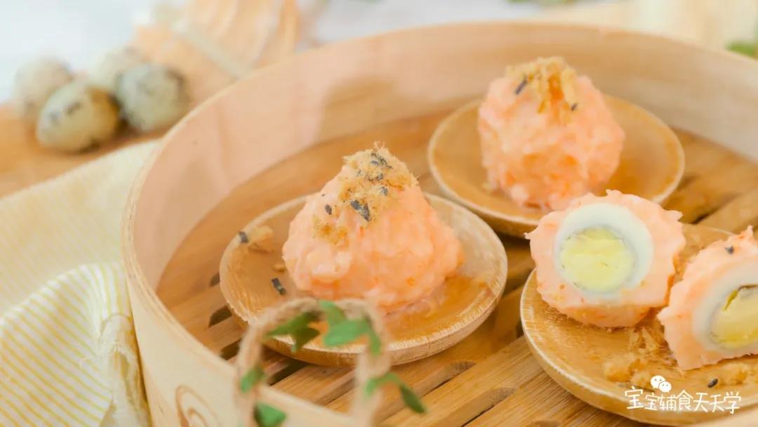 鹌鹑蛋虾丸
