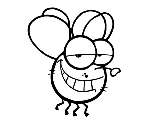 四张可恶的蚊子简笔画-图1